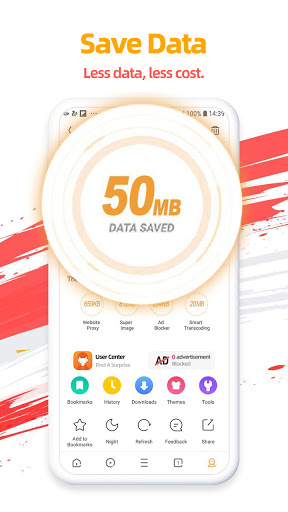 komputer UC Browser-Safe, Fast, Private