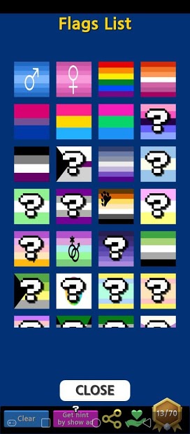 Lgbt flag merge как получить все флаги