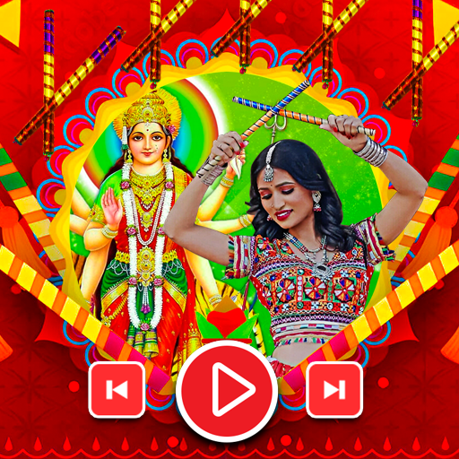 Navratri video maker songs PC