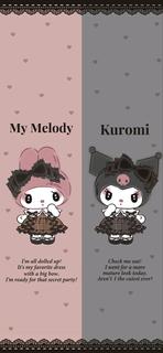 Kuromi My Melody Wallpaper 4K