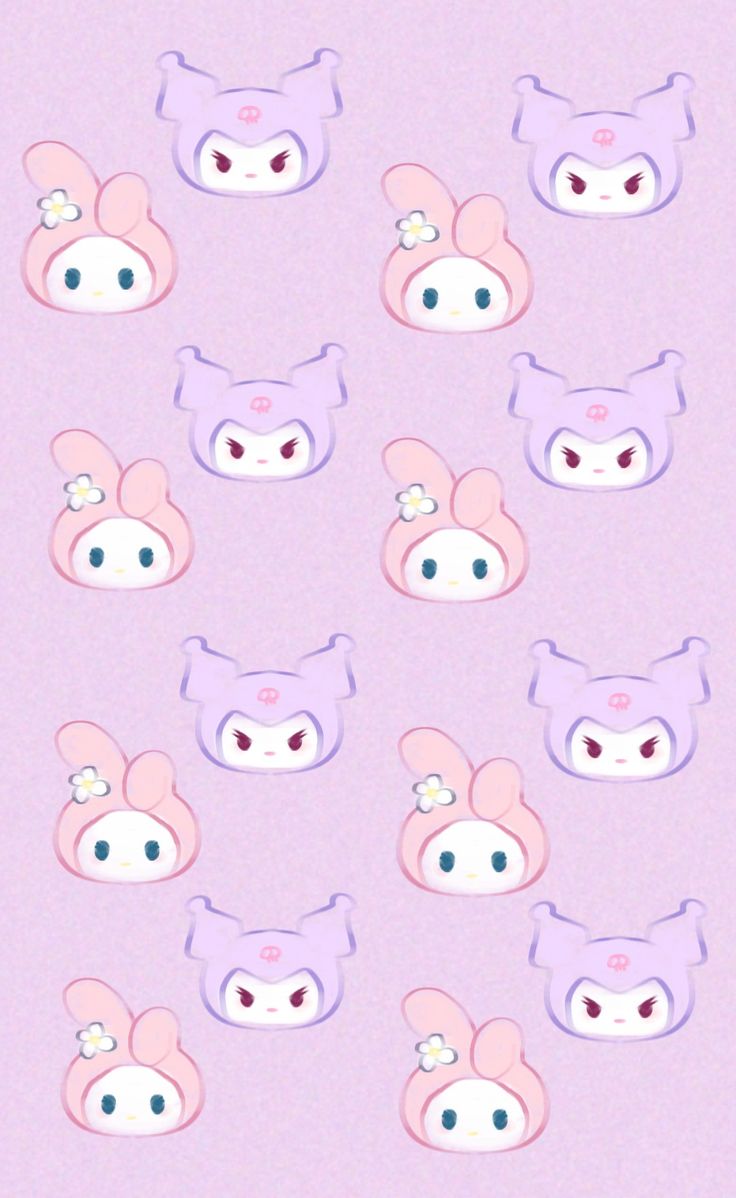 Kuromi My Melody Wallpaper 4K PC