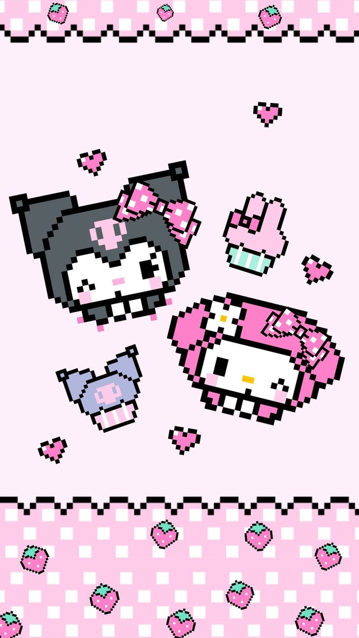 Kuromi My Melody Wallpaper 4K PC