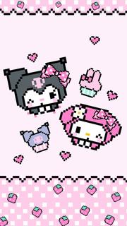 Kuromi My Melody Wallpaper 4K