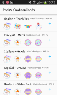 Thank you stickers for Whatsapp - WAStickerApps