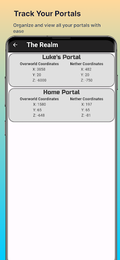 Nether Portal Calculator