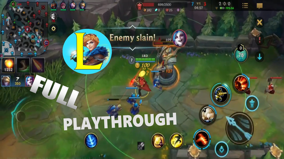 LoL : Wild Rift mobile 2020 Playthrough PC