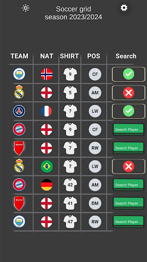 Soccer grid