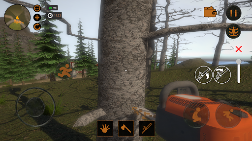 Truck Driver Forest Simulator