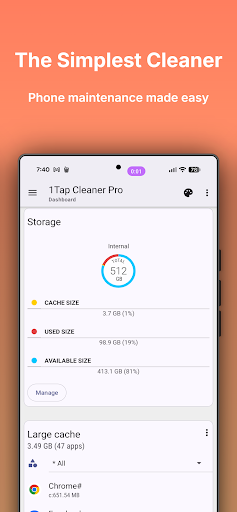 1Tap Cleaner (الإصدار العربي) الحاسوب