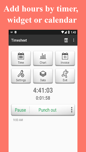 komputer Timesheet - Work Hours Tracker