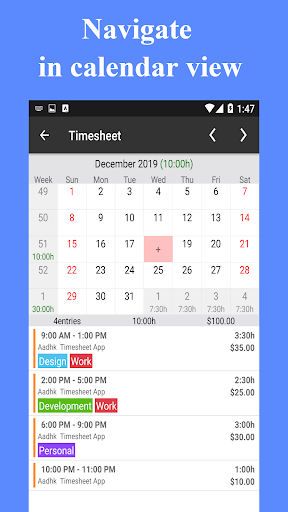 komputer Timesheet - Work Hours Tracker