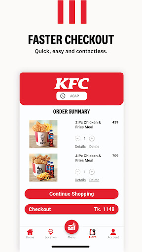 KFC Bangladesh পিসি