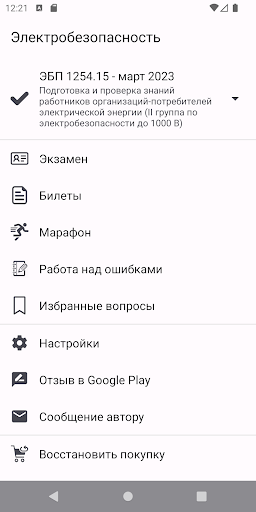Электробезопасность Тест 2023 PC