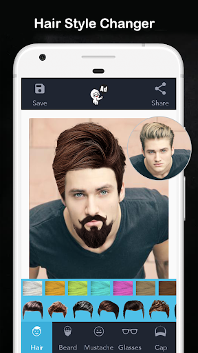 Men Hair Style - Hair Editor PC