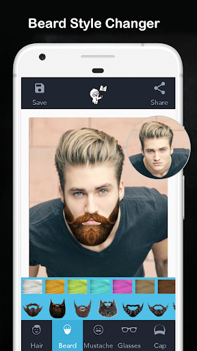 Men Hair Style - Hair Editor PC