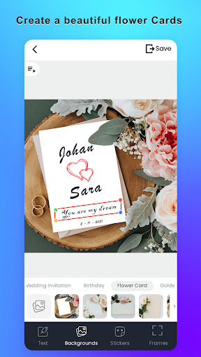 Name On Pics, invitation maker