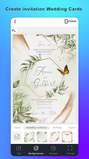 Name On Pics, invitation maker