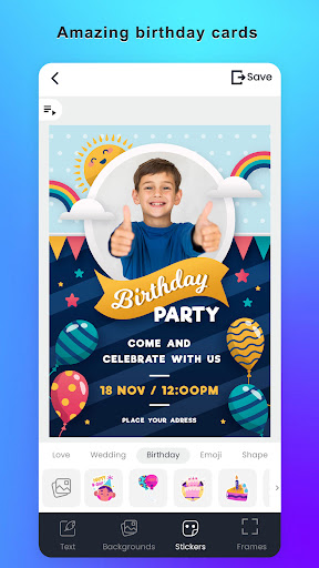 Name On Pics, invitation maker