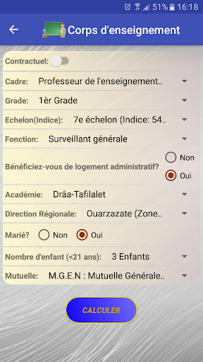 Calcul Salaire Maroc