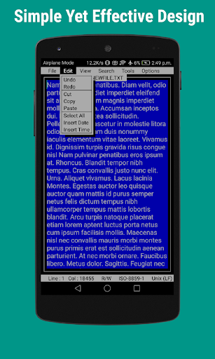 OldSchool Editor : Text Editor