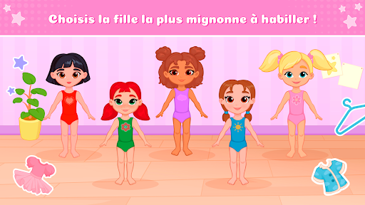 Jeux de fille: habillage mode