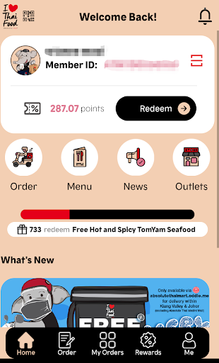 komputer I Love Thai Food 3.0