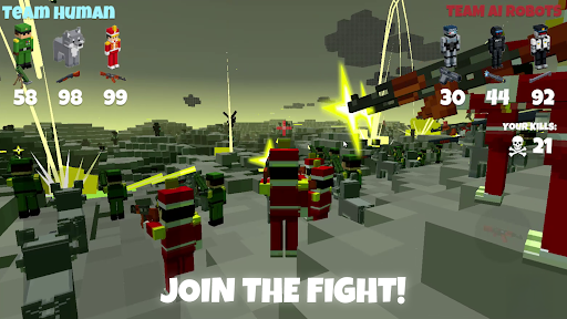komputer Humans vs Ai: Battle Simulator