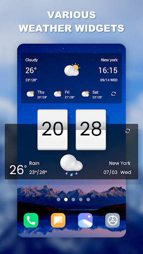 Weather app - Radar & Widget