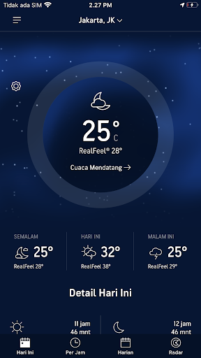 Prakiraan Cuaca: AccuWeather PC