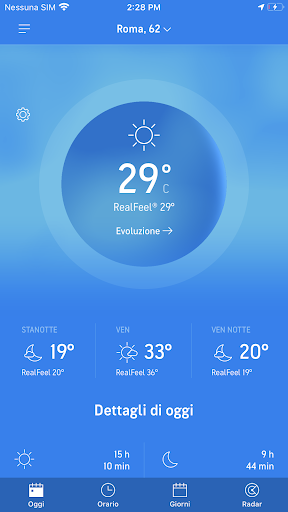 Previsioni Meteo : AccuWeather PC