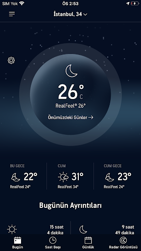 AccuWeather Hava Durumu PC