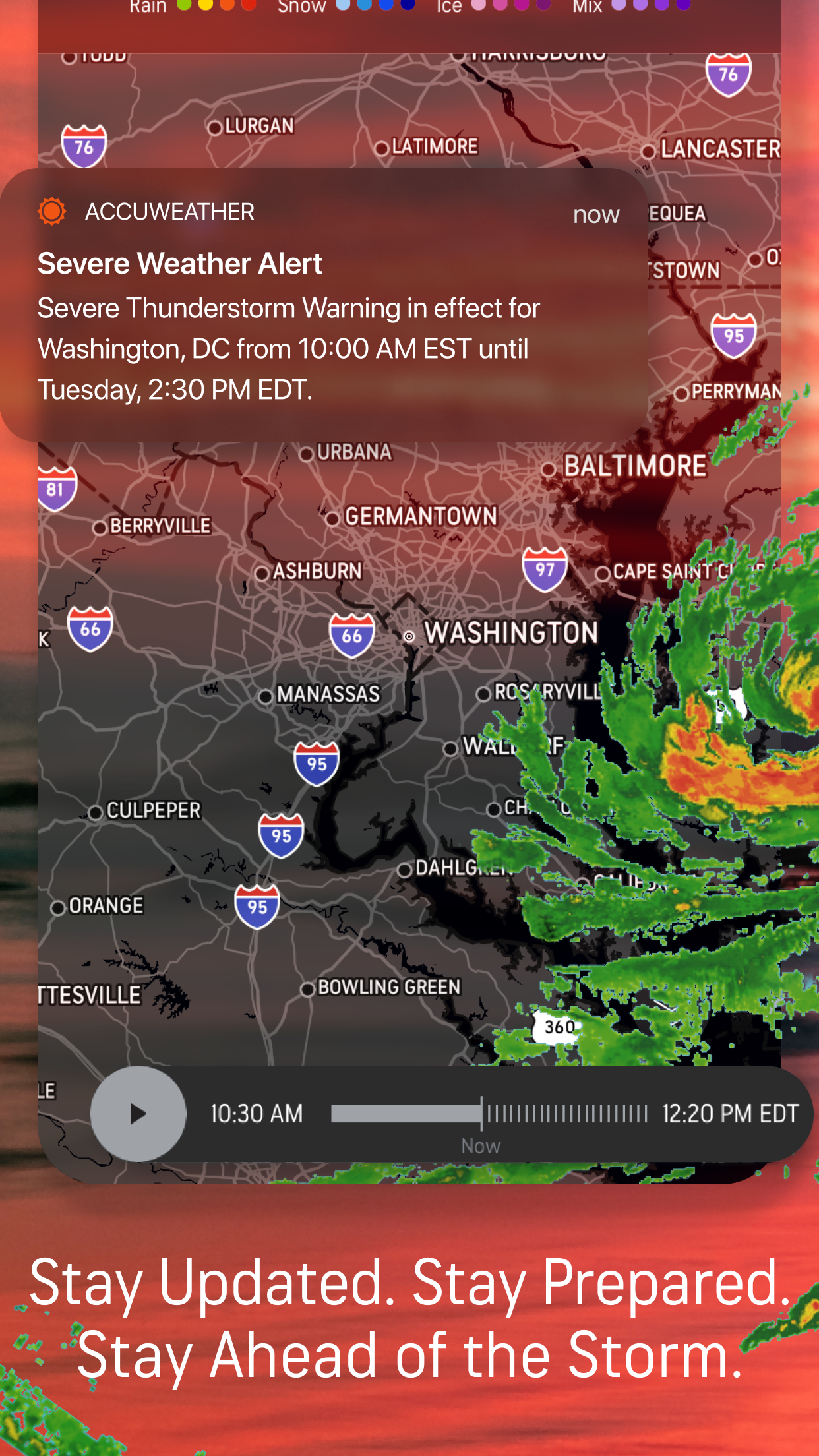 AccuWeather: Weather Radar PC