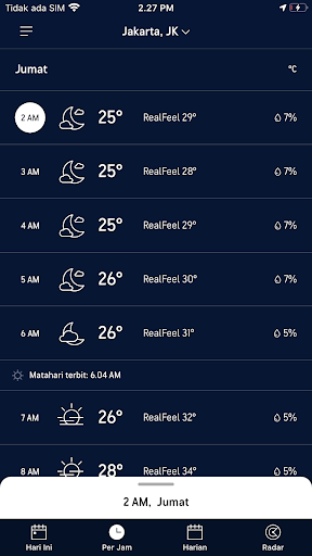 Prakiraan Cuaca: AccuWeather PC