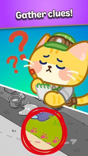 Merge Cat Detective