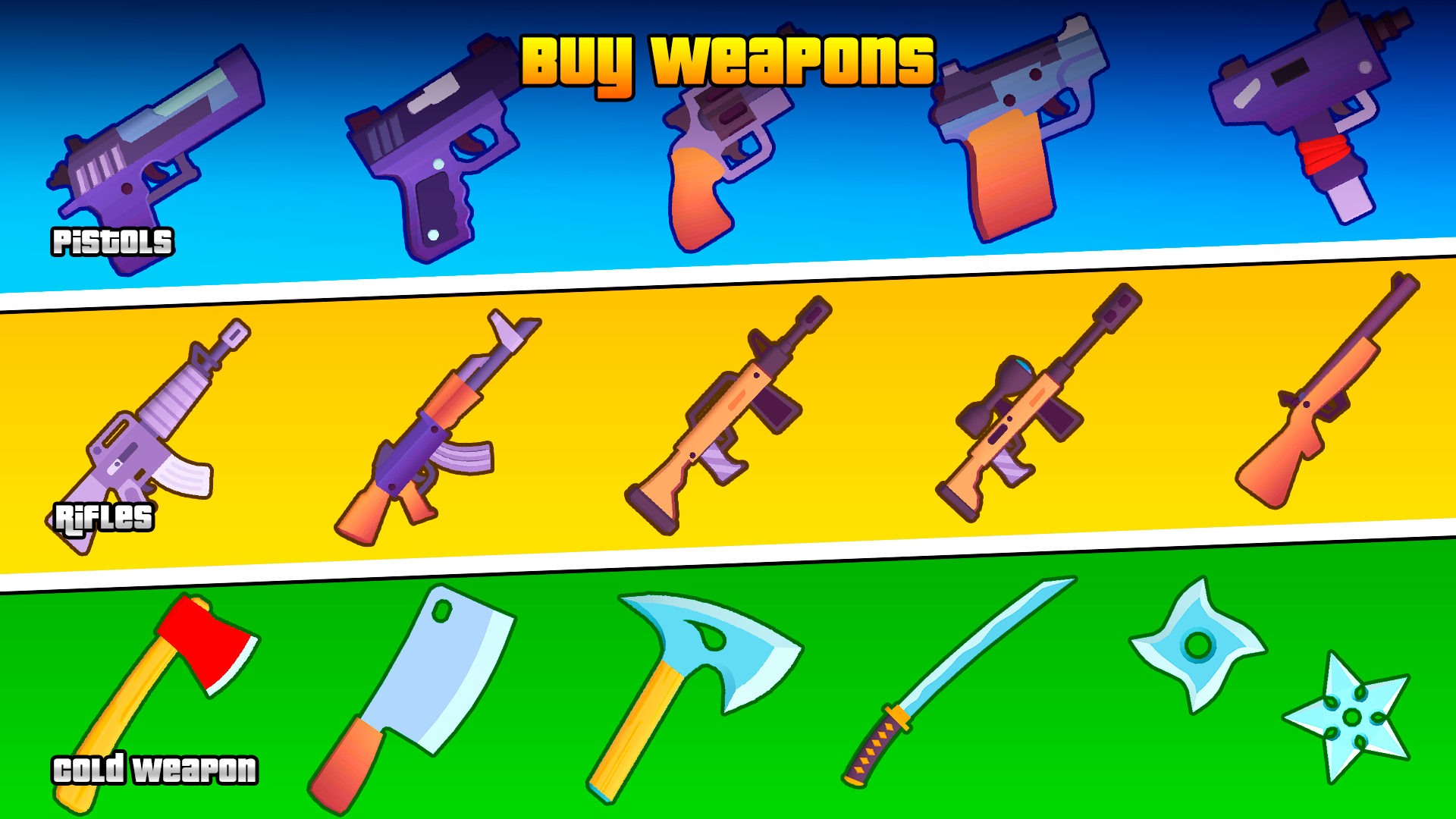 Gangs Wars: Pixel Shooter RP الحاسوب