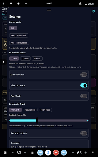 High or Low with Zen Mode PC