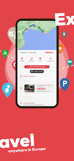 CaraMaps - Motorhome campsite PC