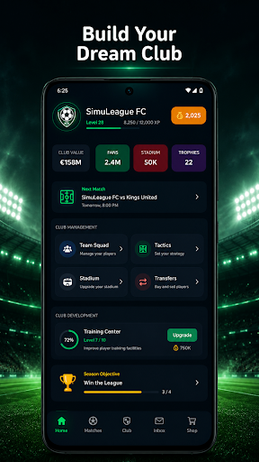 komputer SimuLeague: Football Simulator