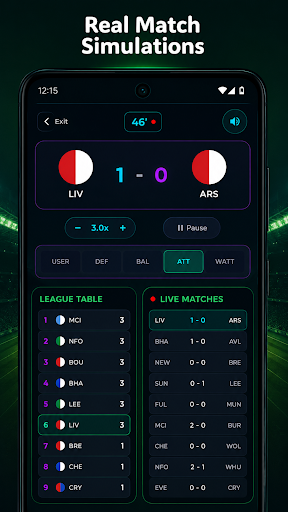 komputer SimuLeague: Football Simulator