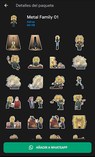 Metal Family Stickers ПК