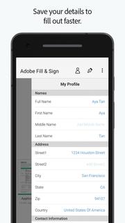 Adobe Fill & Sign