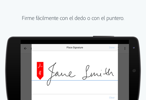 Rellenar y firmar de Adobe PC