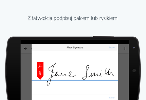 Adobe Wypełnij i podpisz