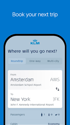 KLM - Book a flight