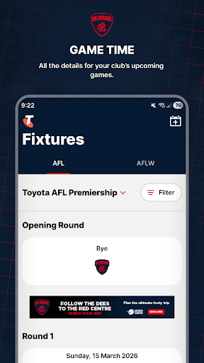 Melbourne Official App