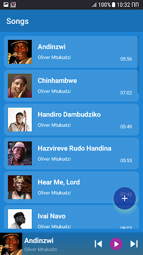 Oliver Mtukudzi songs texts پی سی