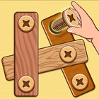 Wood Nuts & Bolt: Screw Puzzle