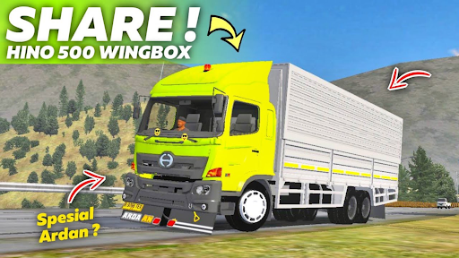 komputer Mod Truck Hino 500