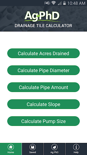 Drainage Tile Calculator PC
