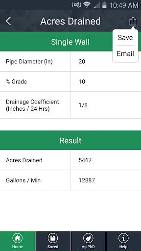 Drainage Tile Calculator PC